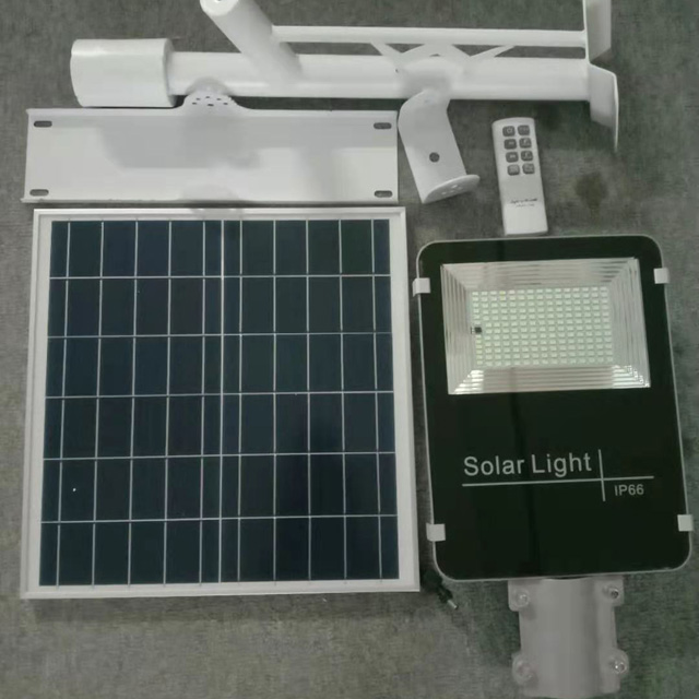 90W LED-Solarstraßenlaterne mit Bewegungssensor