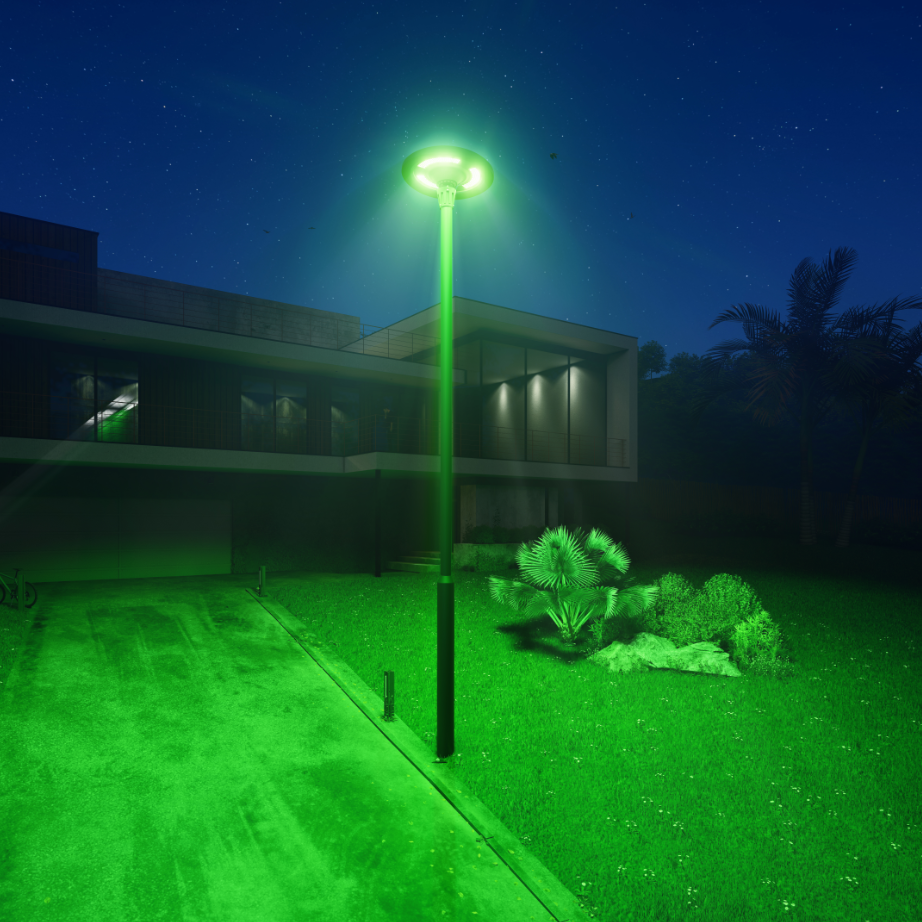 Explorer-Krieger MJ-W1200 UFO 1200W Solar Garden Light