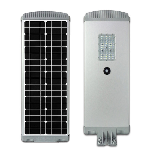 40W LED-Solarstraßenlaterne mit Batterie-Backup